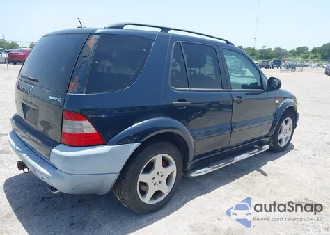 2001 Mercedes-Benz Ml 55 Amg из США, поврежденный, VIN 4JGAB74E51A237992